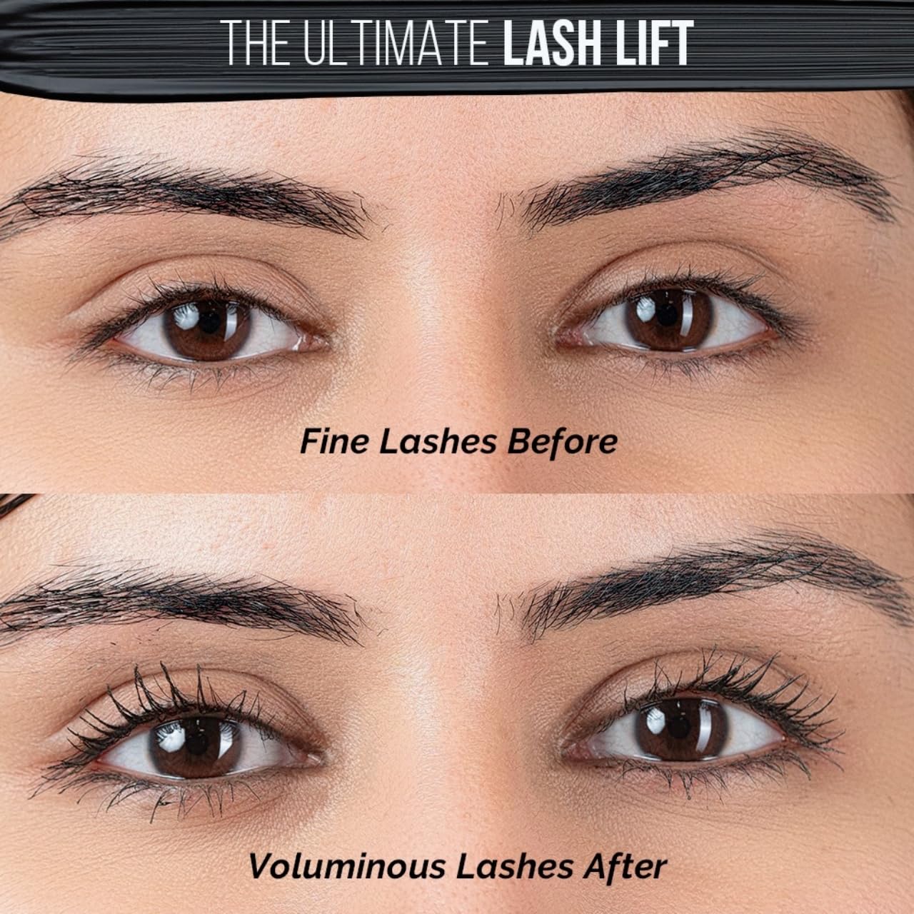 Staze 9to9 All Eyes on You Volumizing Mascara - Smudgeproof, Waterproof & Clump-Free | High Impact Black Tubing Mascara (5ml) for Day to Night Wear | Perfect for Work, Date Night & Special Occasions