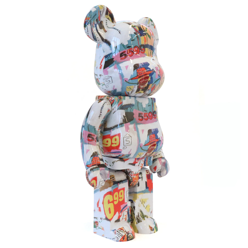 1000% Bearbrick Warhol X Basquiat 4 Limited Edition Designer Art Toy - Perfect for Collectors, Home Decor & Pop Culture Enthusiasts