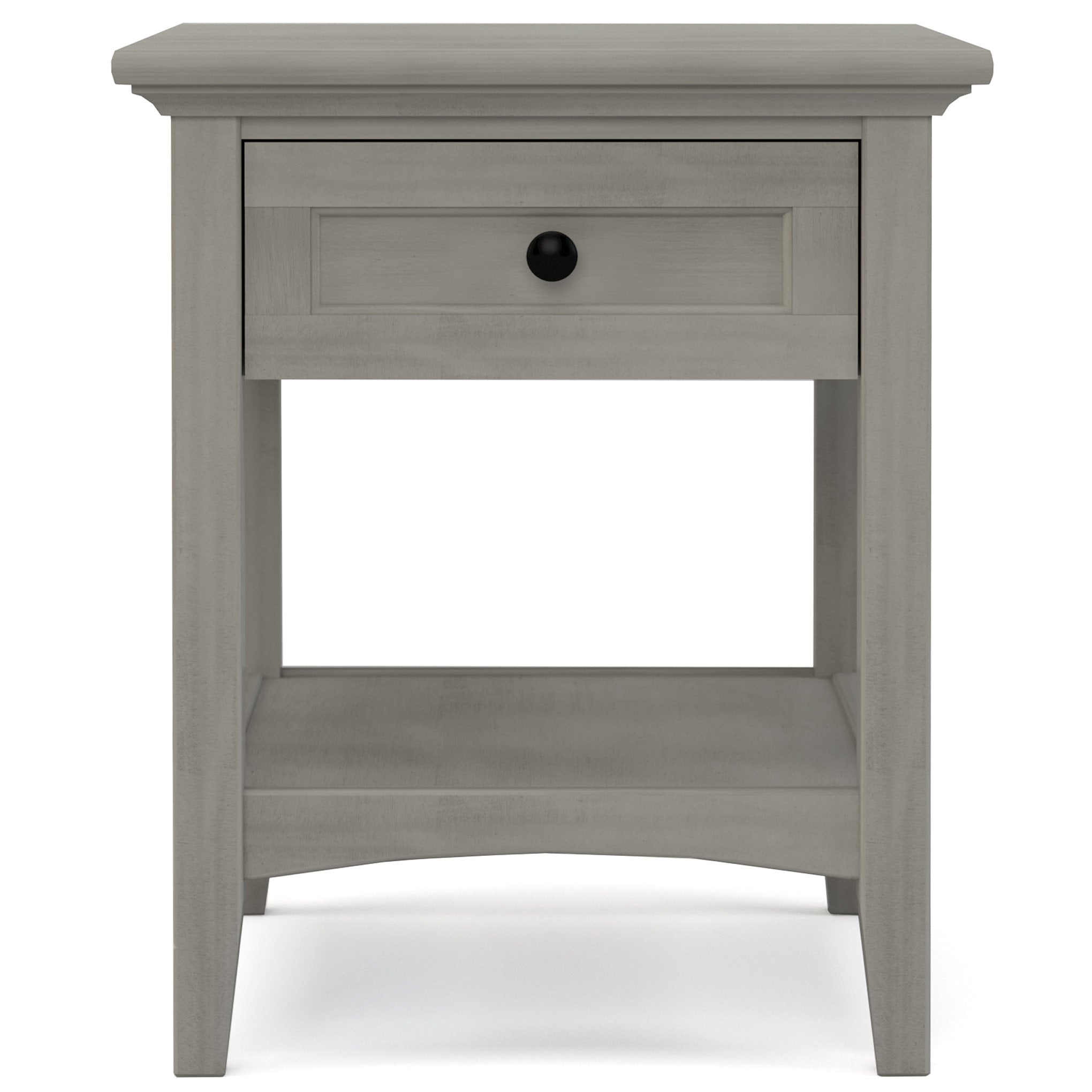 Revere One Drawer End Table - Modern Nightstand with Storage for Bedroom, Living Room | Compact Side Table with Drawer for Small Spaces