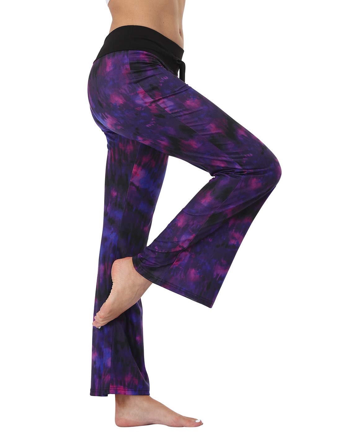 **HDE Women's Wide Leg Pajama Pants - Soft Sleepwear & Lounge Pants for Comfortable Nights, Relaxing at Home, and Cozy Weekends**
