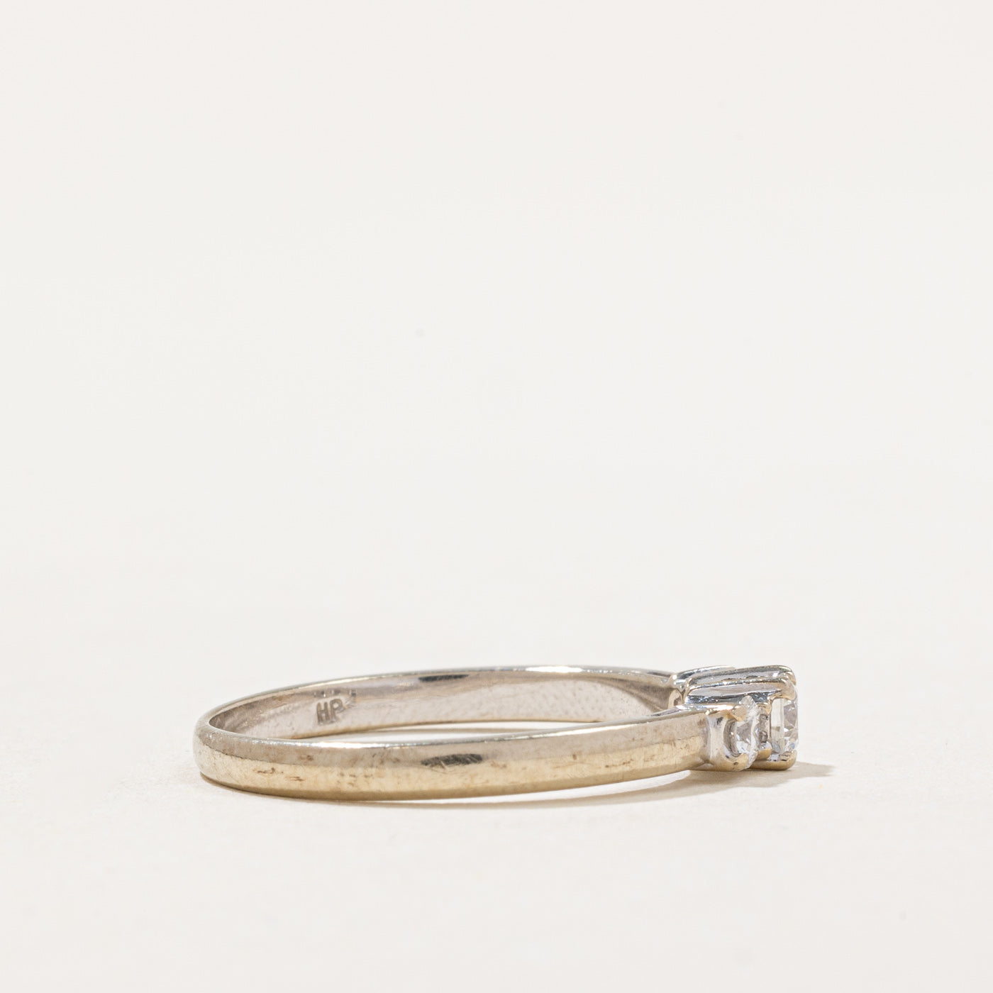 0.24ctw Three Stone Diamond Ring - Size 6 | Elegant Engagement & Wedding Band for Women | Perfect for Proposals, Anniversaries & Special Occasions