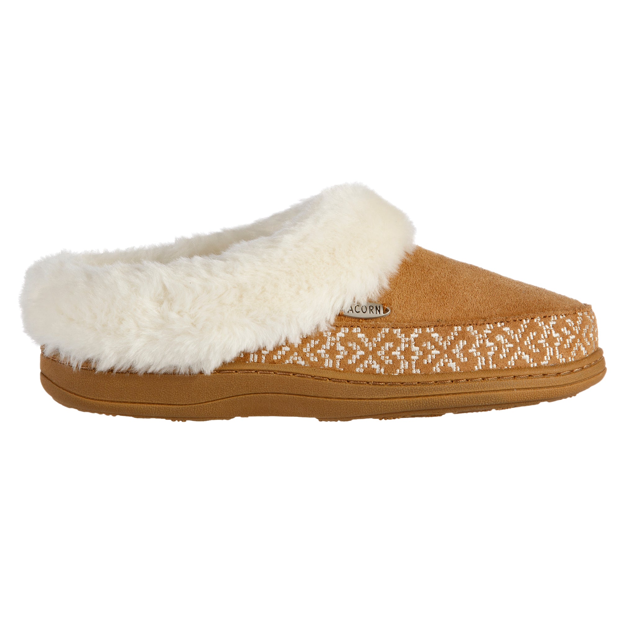 Women's Greta Embroidered Clog Slippers with Cloud Contour® Comfort - Cozy House Shoes for Indoor Relaxation & Casual Wear