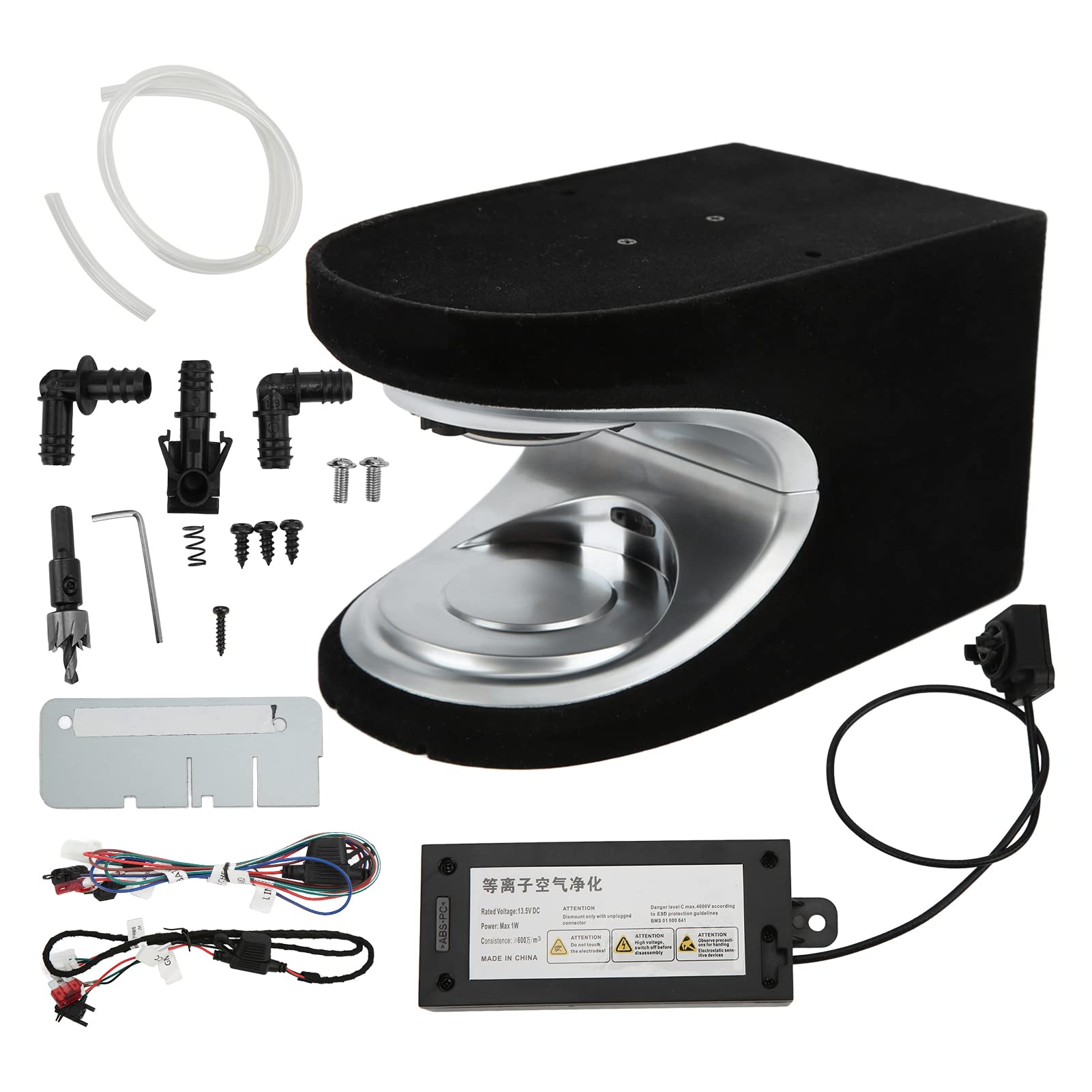 ABS Screen Control Air Freshener System with Suede Superfiltration - Home & Car Odor Eliminator for Fresh Indoor Air