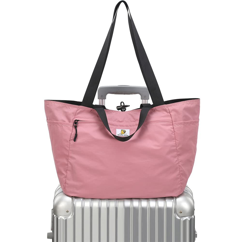 VanFn Foldable Travel Totes Duffel Bag - Lightweight Gym & Weekend Carry-On Luggage for Men & Women - Perfect for Workouts, Travel, and Overnight Trips