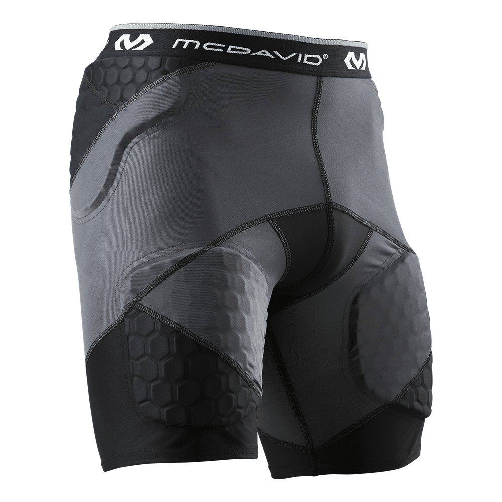 HEX® Thudd Cross Compression™ Shorts for Men - High Performance Workout & Running Shorts - Moisture Wicking & Quick Dry - Perfect for Gym, Training & Outdoor Activities
