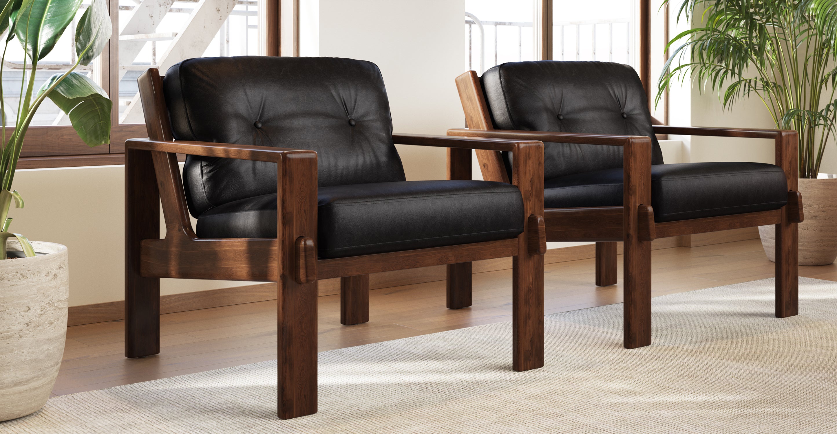 Skive Lounge Chair - Modern Comfortable Recliner for Living Room, Bedroom & Office - Perfect for Relaxing, Reading & Napping