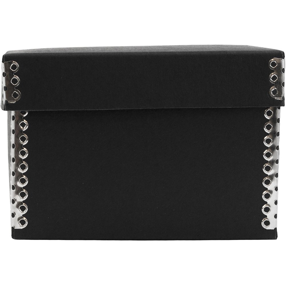 JAM PAPER Black Kraft Nesting Boxes 5x5x3.5in - for Storage & Gifting