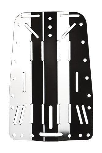 XDeep Premium Stainless Steel Scuba Diving Backplate - Heavy Duty BCD Harness System for Professional Divers | Perfect for Deep Sea Exploration and Technical Diving