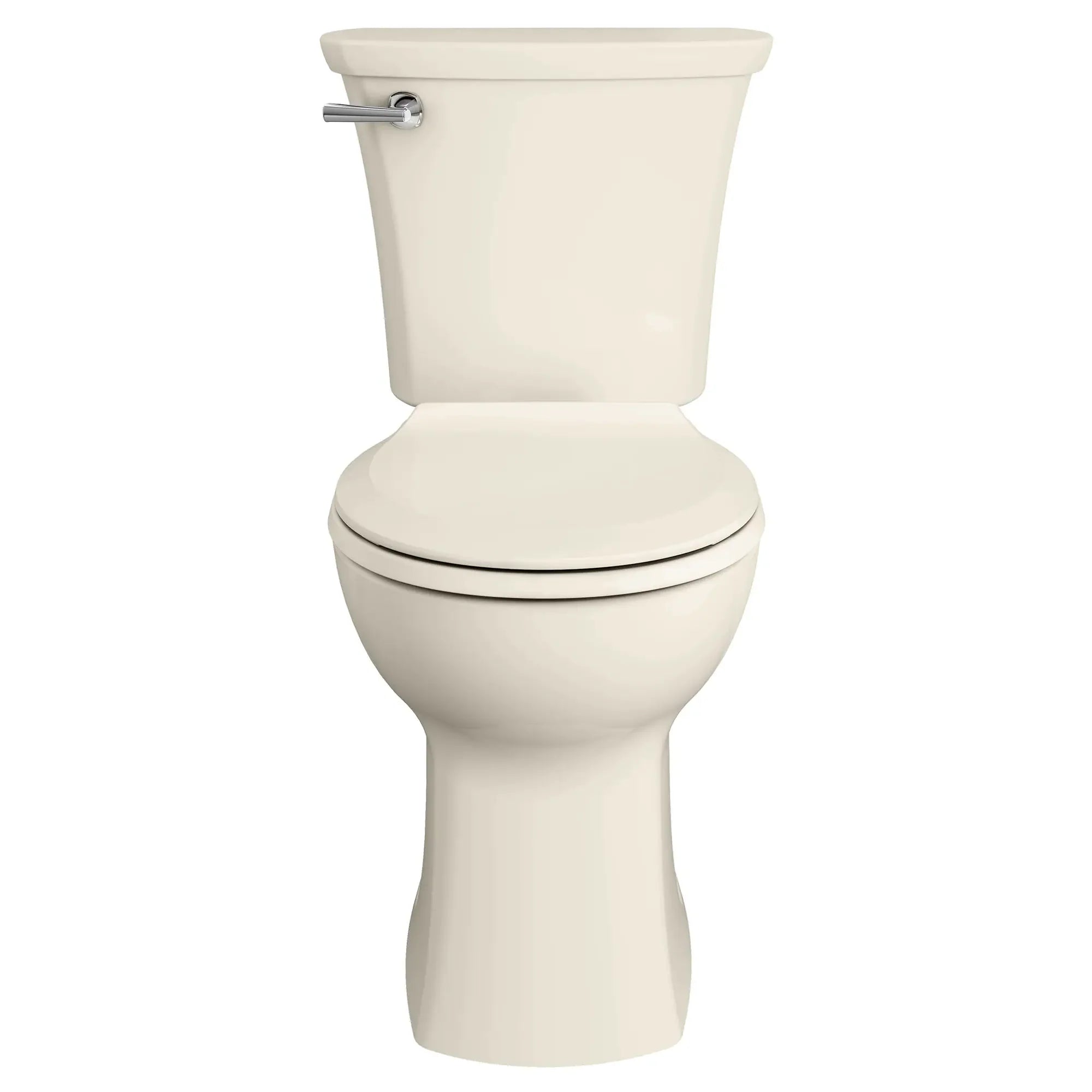 Edgemere Two-Piece 1.28 GPF/4.8 LPF Water-Saving Round Front Toilet with Soft-Close Seat - Perfect for Small Bathrooms & Modern Homes