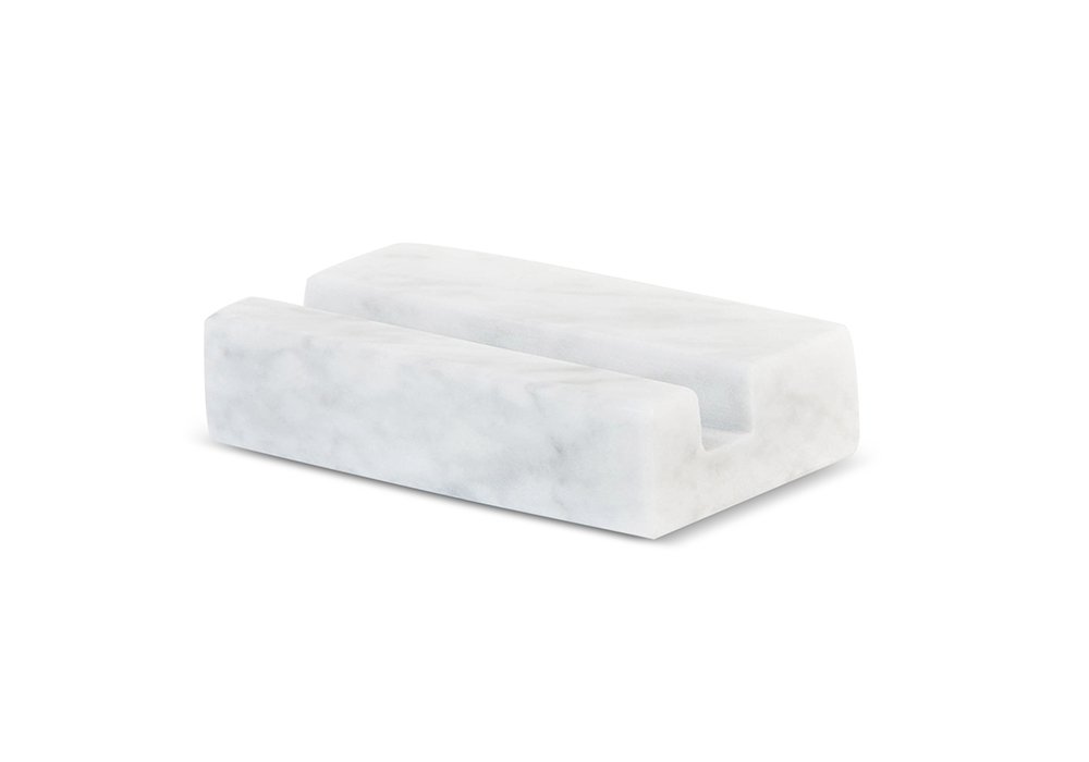 Elegant Marble Business Card Holder for Desk - Premium Desktop Card Display Stand for Home & Office | Perfect for Networking, Meetings & Professional Workspaces