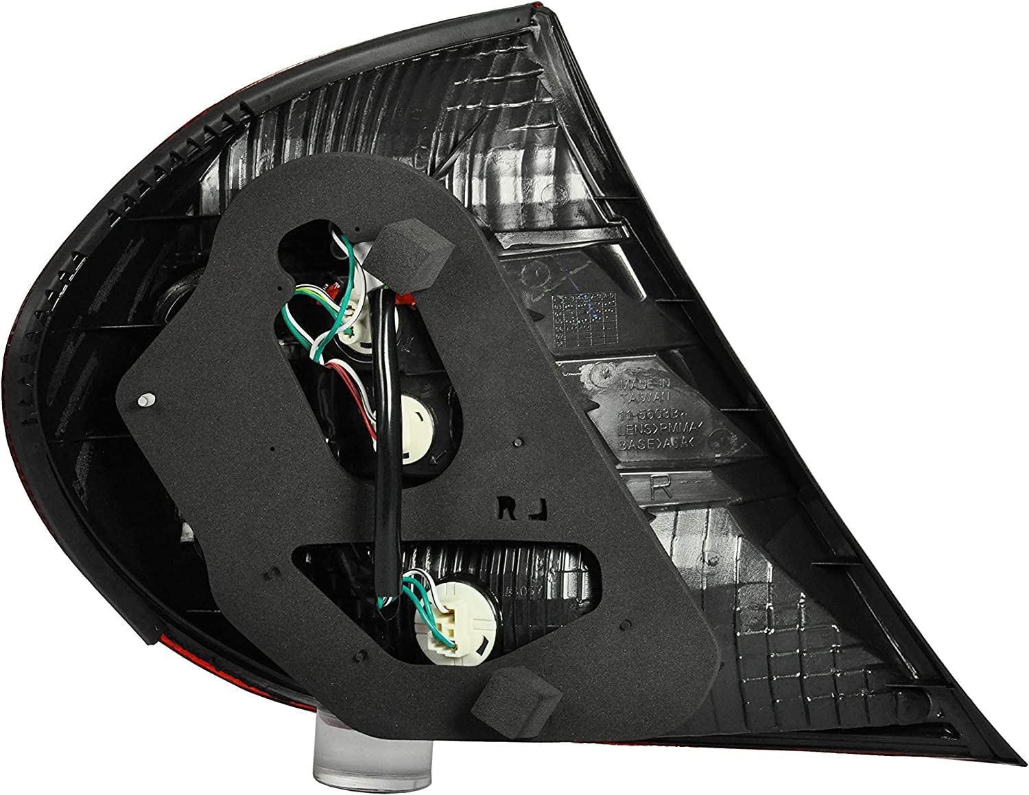 2002-2004 Toyota Camry OE Fitment LED Brake Tail Lights Assembly Pair - Left Driver & Right Passenger Side Replacement - Perfect for Night Driving & Enhanced Safety