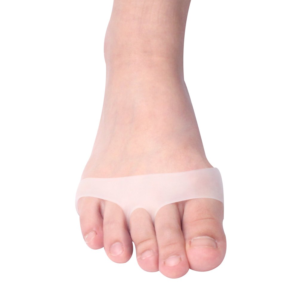 Metatarsal Ball of Foot Cushion Pads for Pain Relief - Gel Forefoot Cushioning Inserts for Men & Women (1 Pair) - Comfortable Shoe Insoles for Running, Walking & Standing All Day