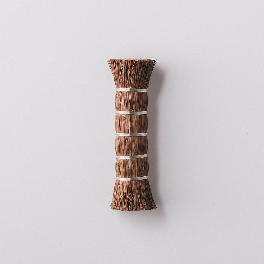 Natural Palm Fiber Pan Brush - Eco-Friendly Kitchen Scrubber for Pots, Pans & Dishes - Perfect for Non-Stick Cookware & Stainless Steel Cleaning