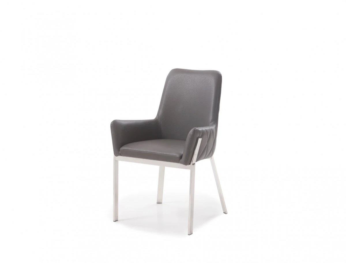 Ruden Dining Chair - Modern Wooden Kitchen Chair with Padded Seat - Perfect for Dining Room, Kitchen, and Home Decor