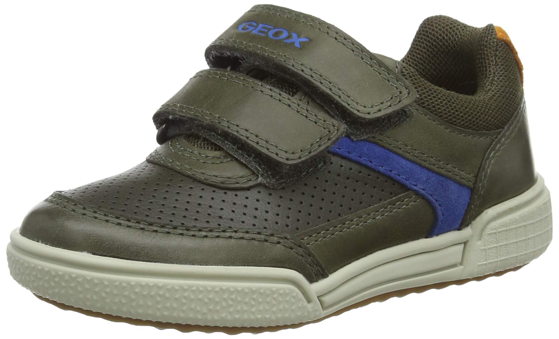 Geox Boys' Poseido 9 Sneakers - Breathable & Lightweight Kids' Shoes for School, Play & Everyday Wear (Little Kids/Big Kids Sizes)
