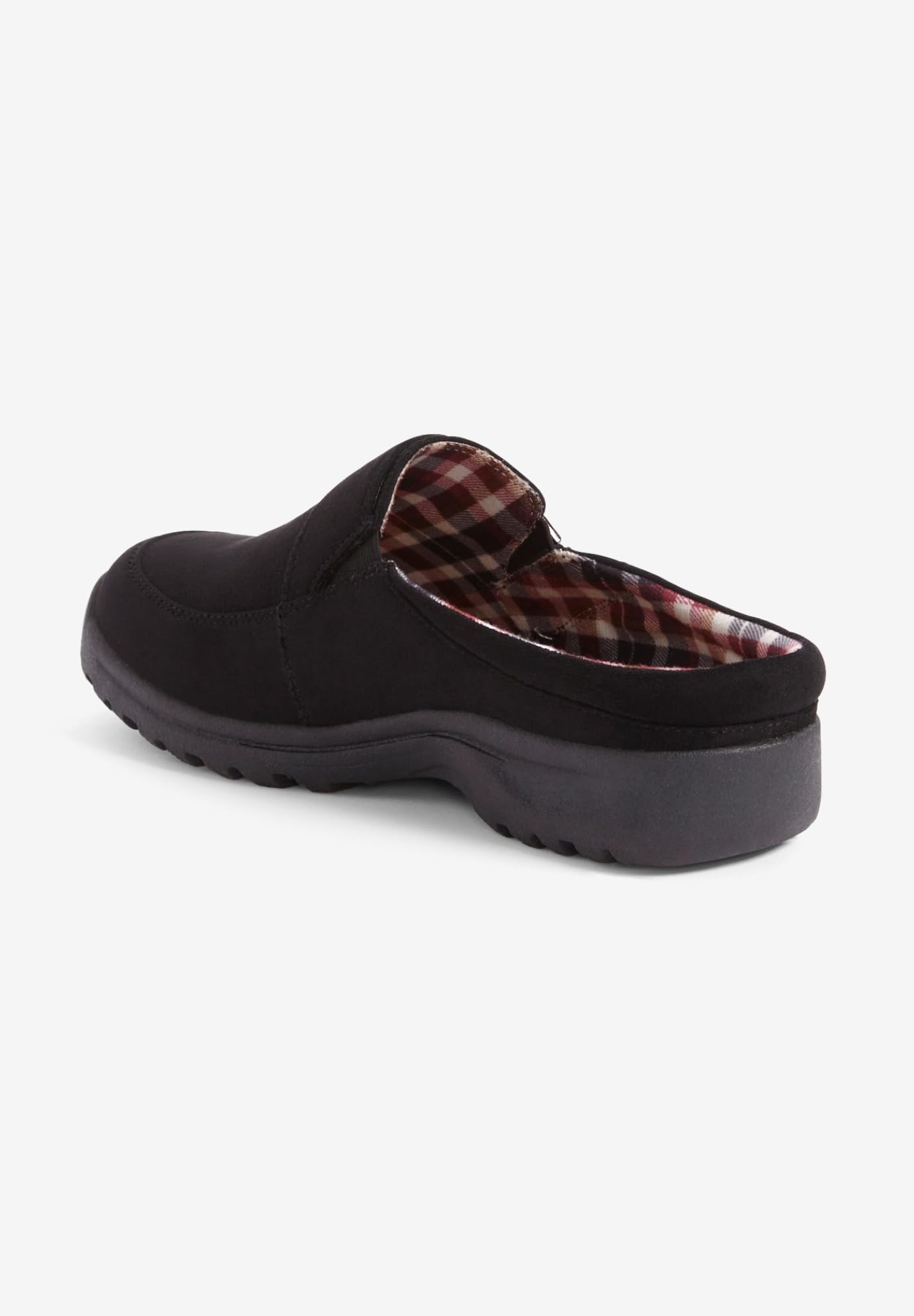 Comfortview Women's Wide Width Joy Mule Slippers - Soft Memory Foam House Shoes for Relaxing at Home, Lounge & Indoor Comfort