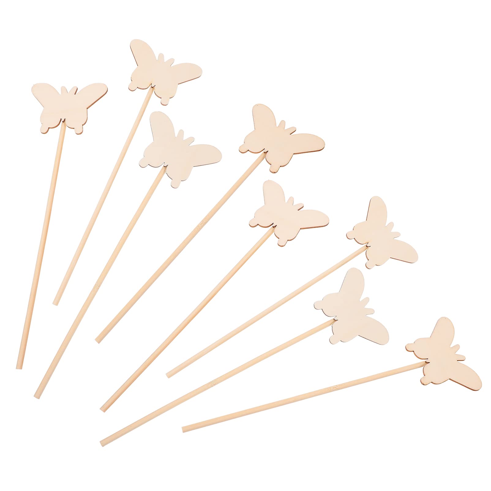 MAGICLULU 10pcs DIY Wooden Graffiti Art Kit for Kids - Painting & Drawing Toys, Fairy Sticks, Coloring Craft Set for Creative Play - Perfect for Birthday Gifts, Classroom Activities & Family Art Projects