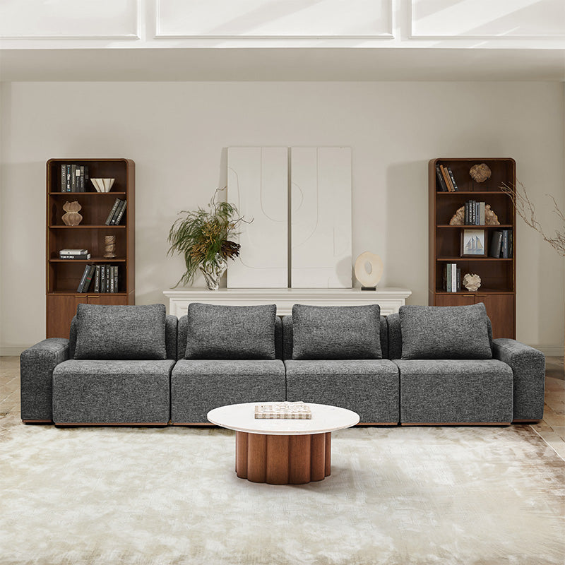 Premium Terra Cloud Sofa with Built-in Table - Modern Comfort for Living Room, Lounge & Outdoor Relaxation