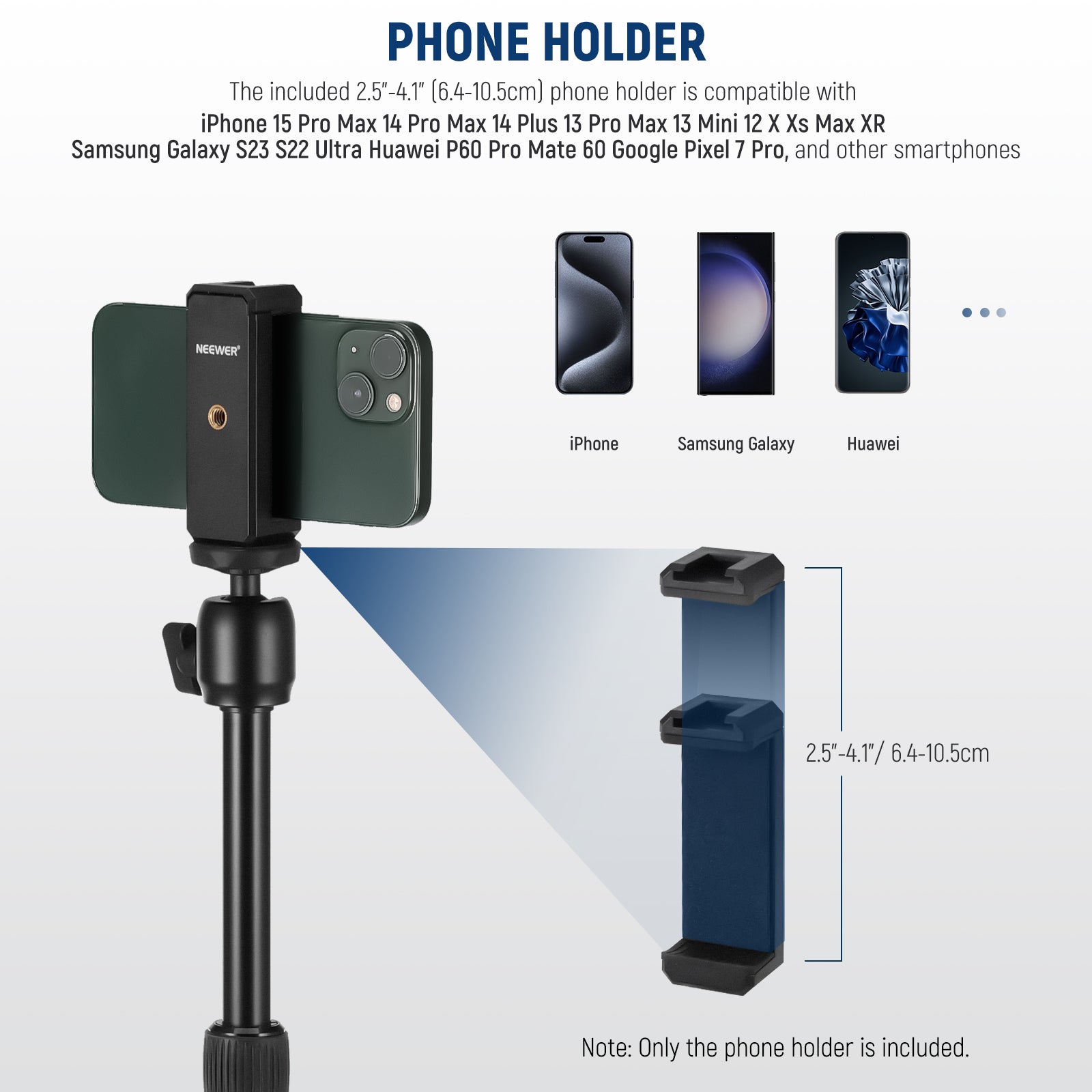 NEEWER DS004 T-Shaped Tabletop Backdrop Stand Kit - Portable Photo Studio Background Support for Product Photography, YouTube Videos & Live Streaming