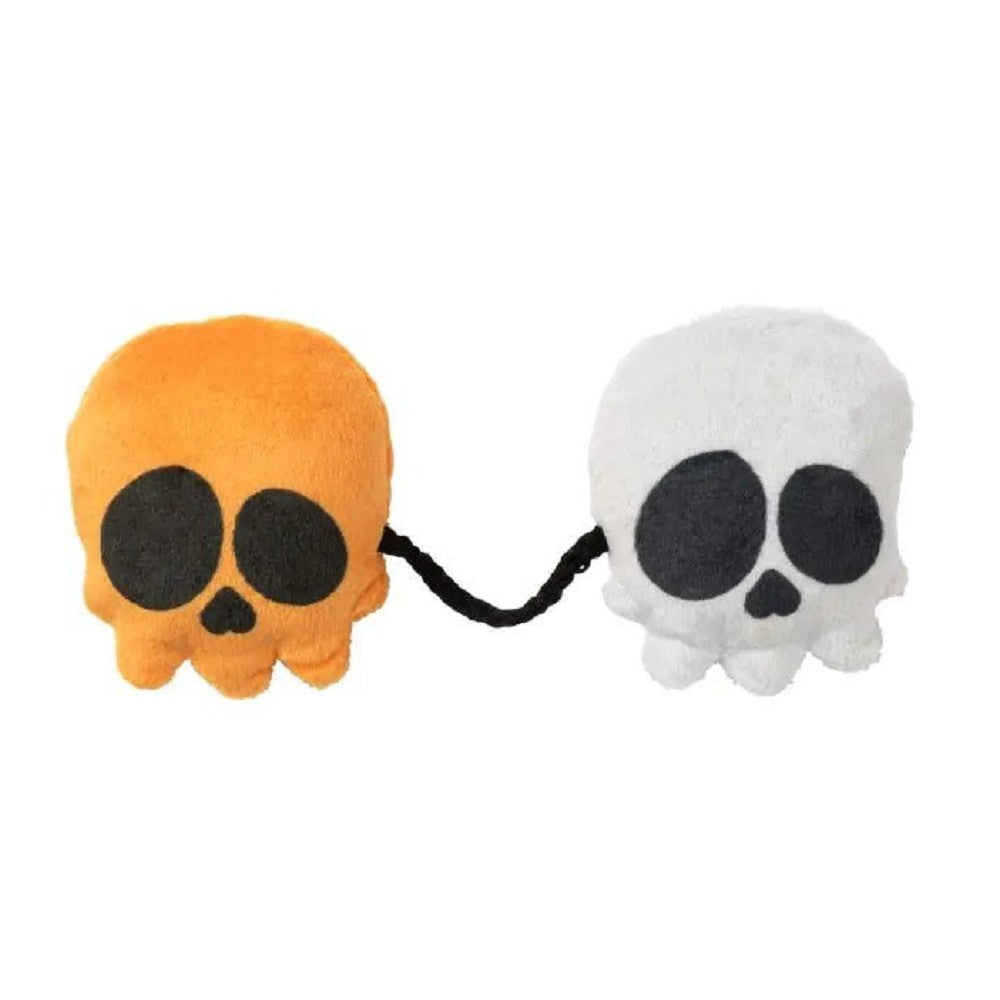 Halloween Scully & Sully Skeleton Cat Toy - Spooky Interactive Pet Toy for Cats - Perfect for Halloween Decor & Playtime Fun
