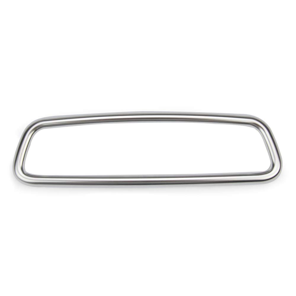 ABS Chrome Interior Rearview Mirror Cover Trim for Land Rover Discovery 4/Range Rover Sport/Evoque - Premium Car Accessories for Enhanced Style & Protection (Perfect for Off-Roading, Daily Commutes & Luxury Upgrades)