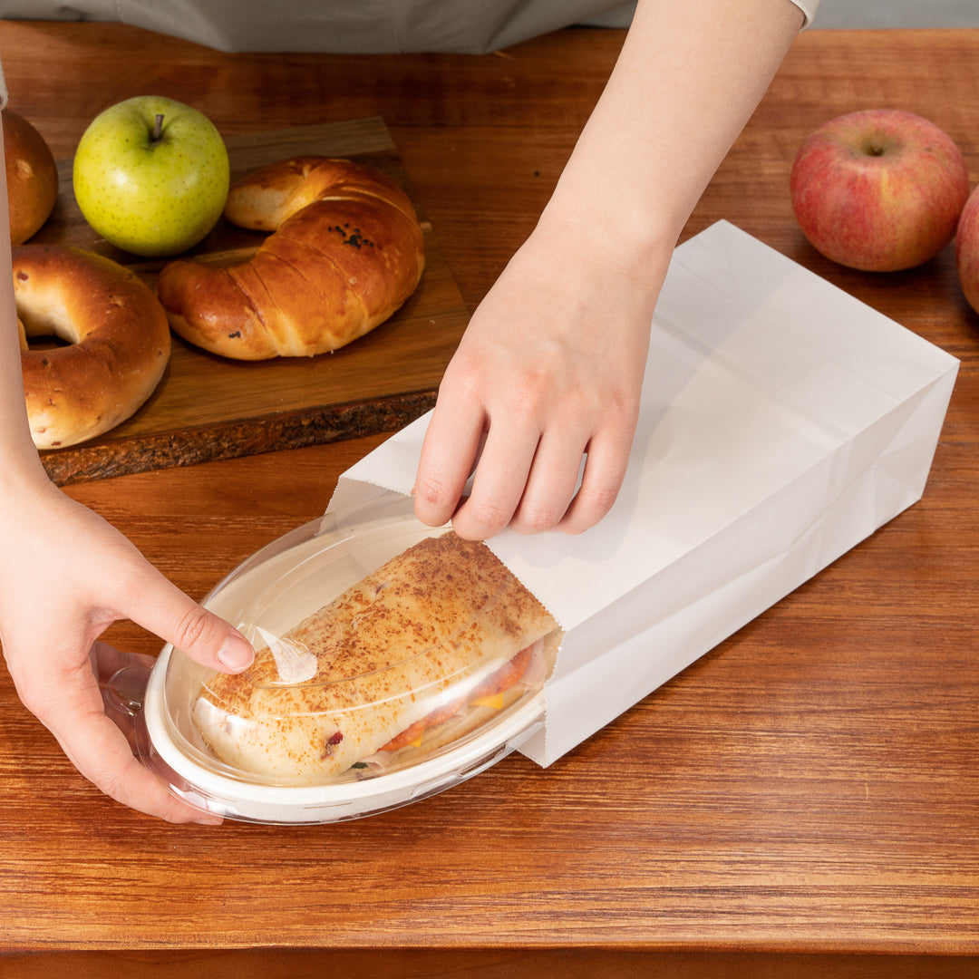 White Paper Bags 4 lb - 5