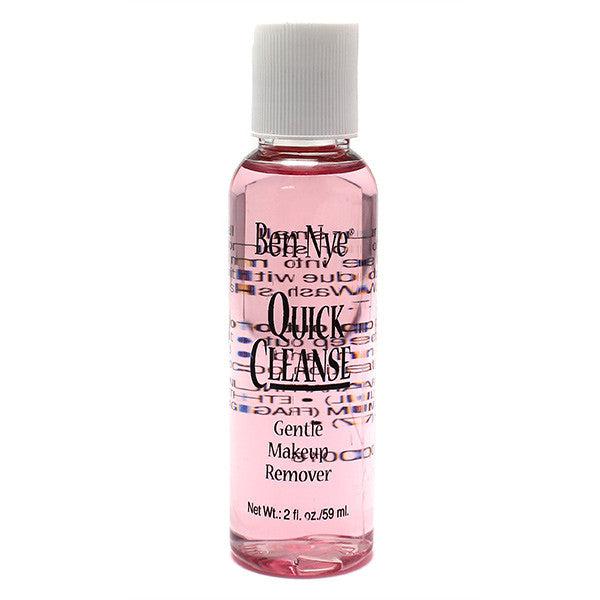 Ben Nye Quick Cleanse Makeup Remover Wipes - Gentle & Effective for All Skin Types | Perfect for Travel, Gym & On-the-Go Makeup Removal