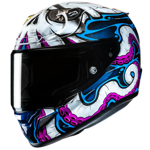 Rpha 12 Kraken 24709527 - Premium Motorcycle Helmet for Men & Women - DOT & ECE Certified - High-Performance Riding Gear for Street & Racing - Perfect for Commuting, Touring & Track Days