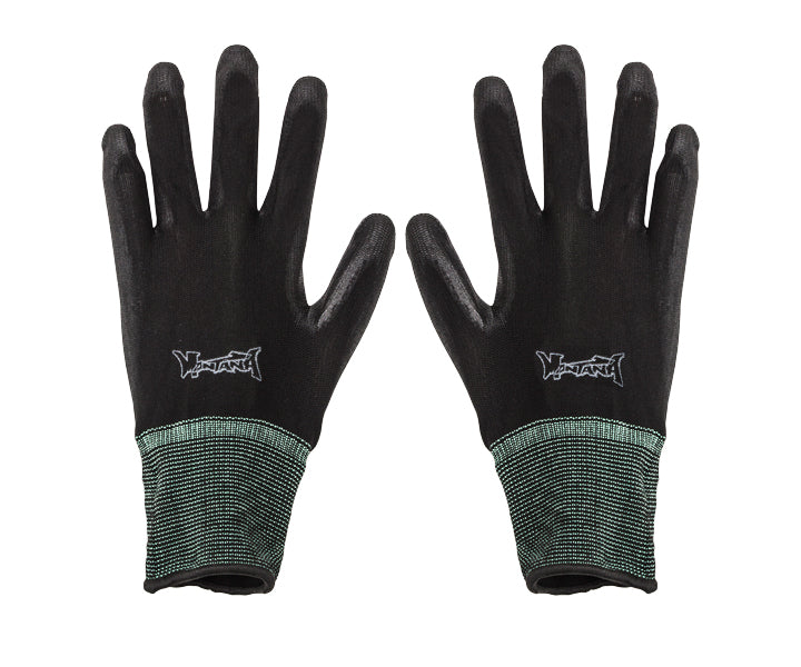 Montana Nylon Gloves - Large Size, Durable & Comfortable Work Gloves for Gardening, Construction, and Outdoor Activities