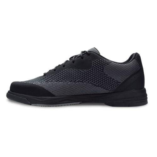 Brunswick Men's Helix Comfort Knit Black Right Hand Bowling Shoes - Lightweight & Breathable for League Play & Tournament Performance