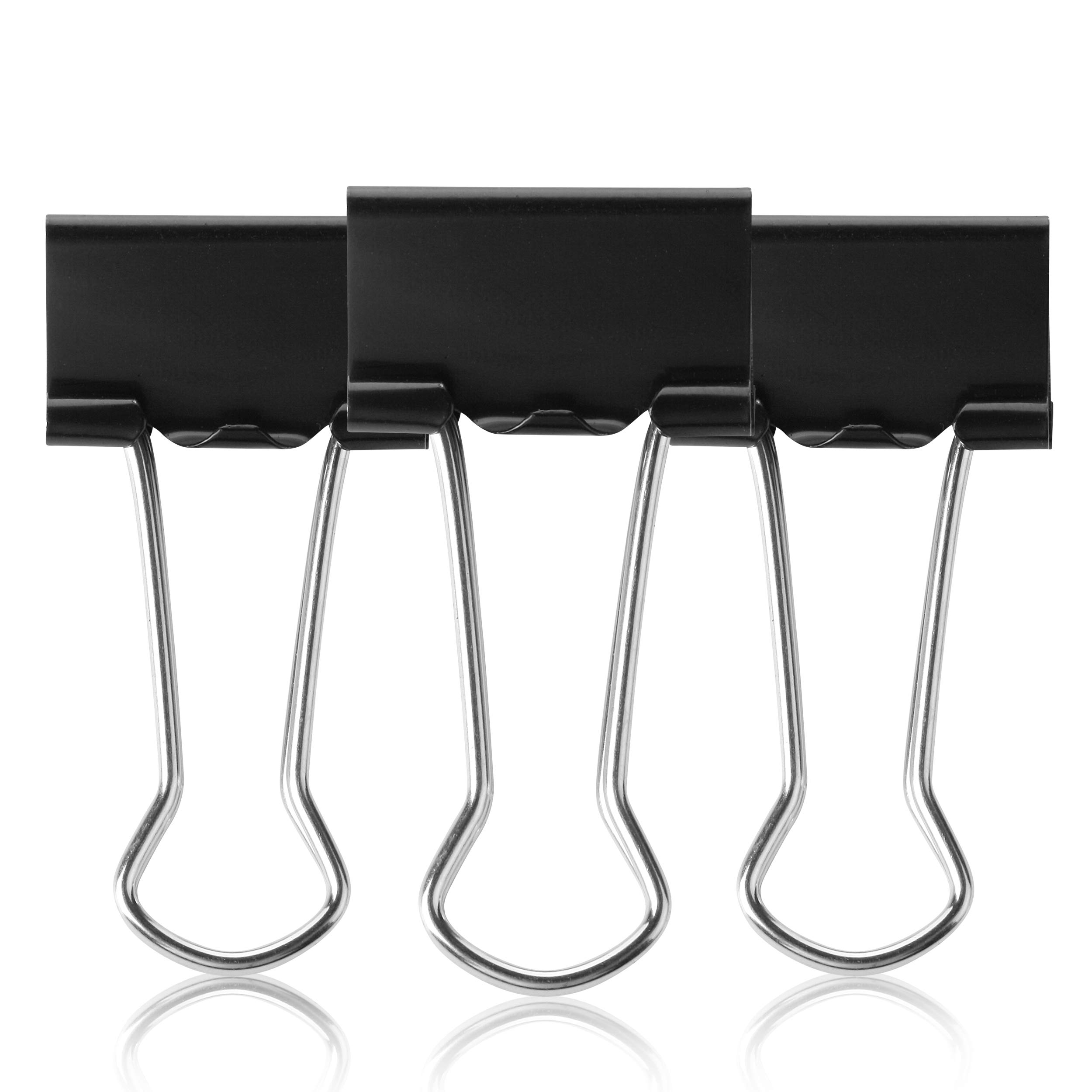 Mr. Pen Small Binder Clips 0.75 Inch, 50-Pack Black Mini Paper Clips for Office Documents, School Projects, Crafting & Organizing Papers