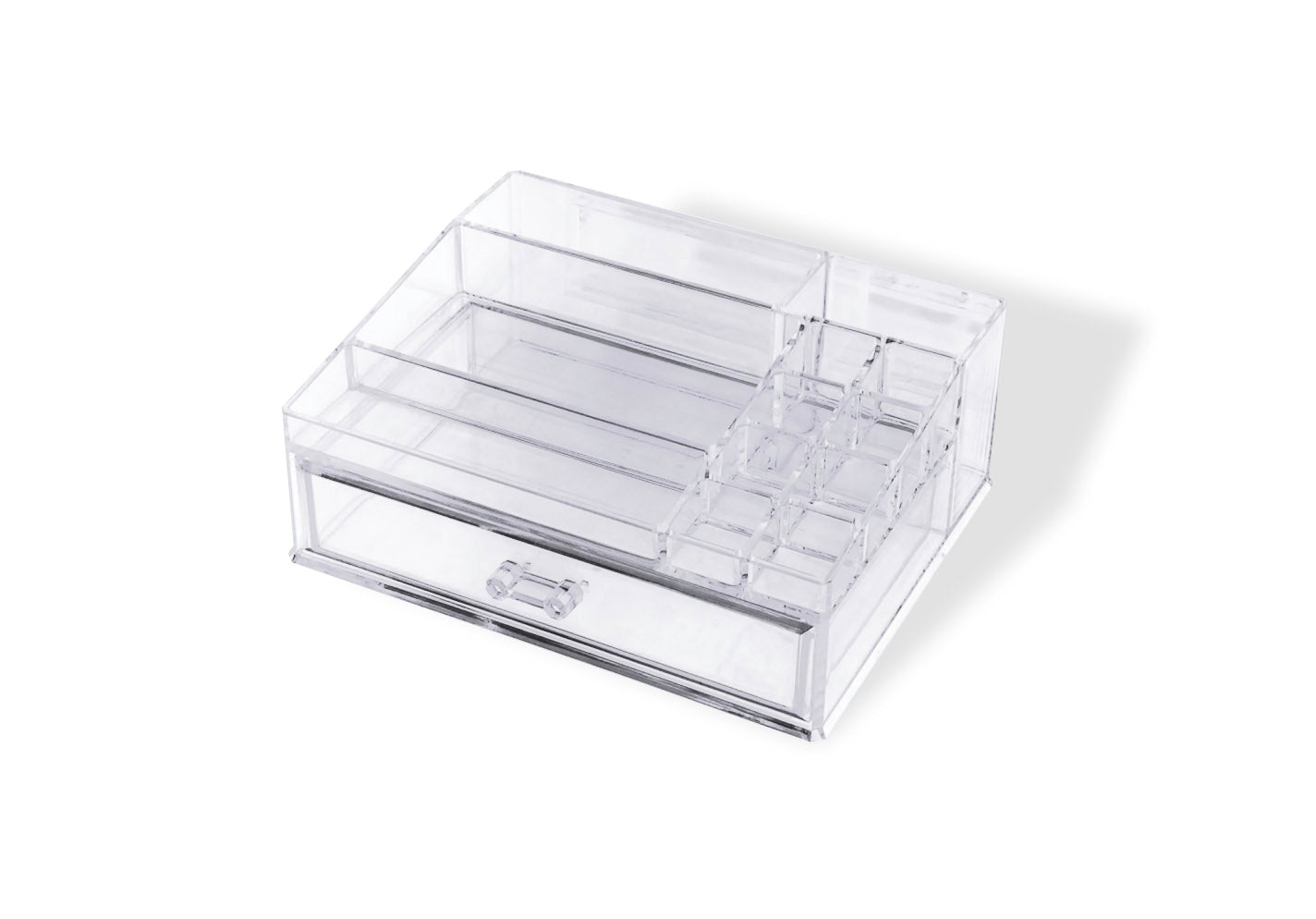 3-Tier Cosmetic Organizer with Drawers - Perfect for Makeup Storage & Vanity Organization | Bathroom & Bedroom Decor