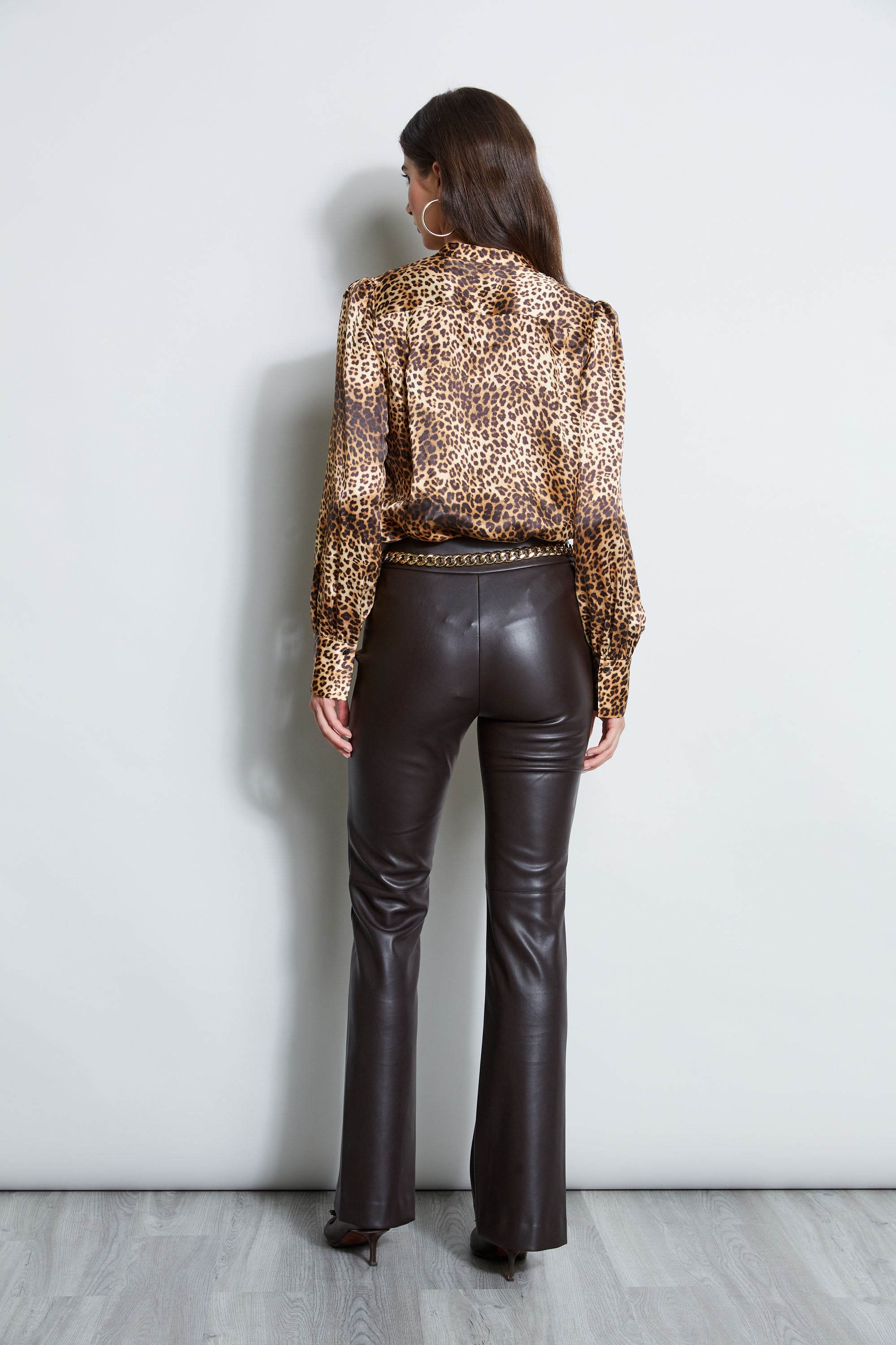 Stylish Silk Ocelot Print Shirt for Men & Women | Elegant Animal Print Blouse | Perfect for Casual Wear, Date Nights & Special Occasions