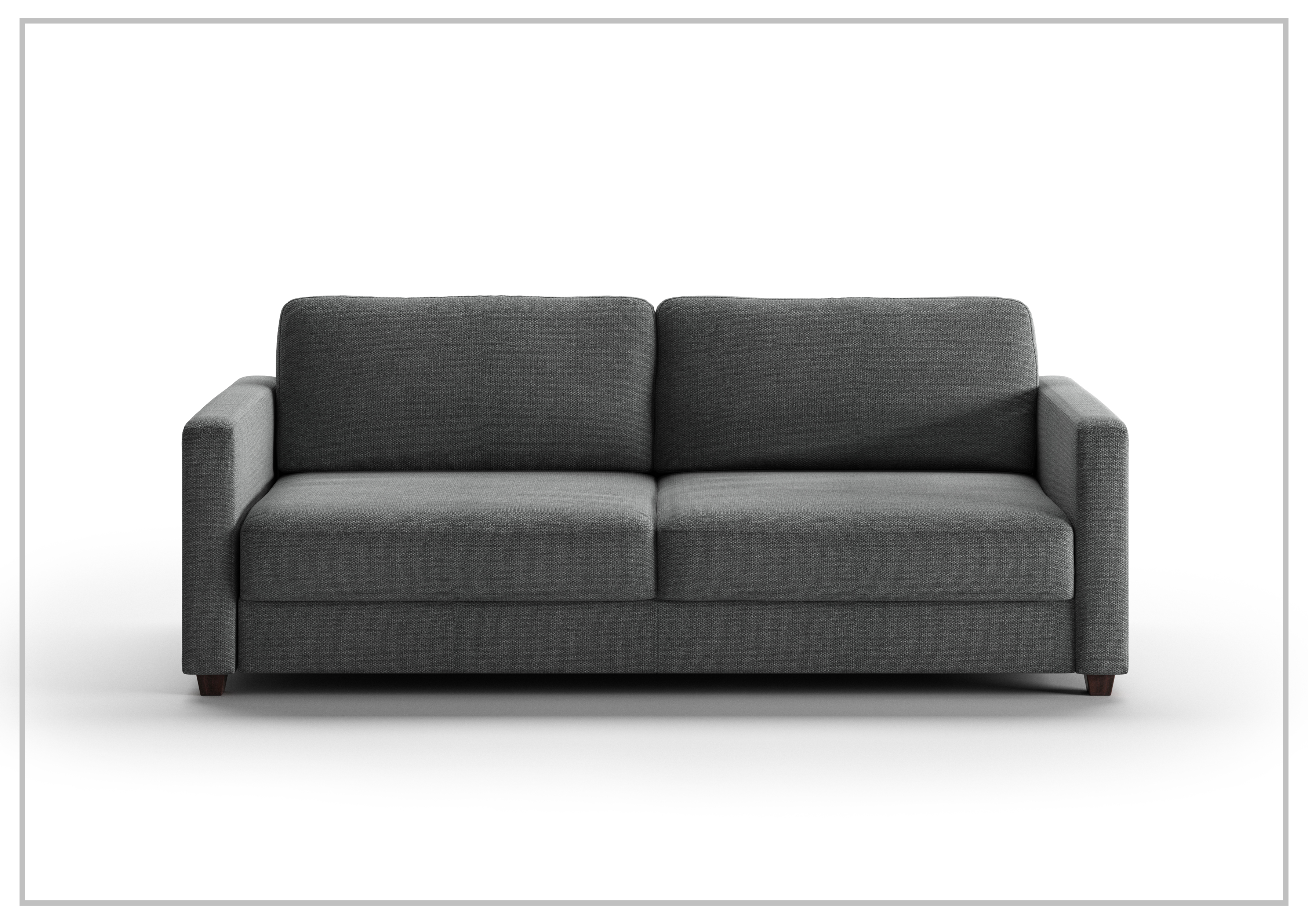 Luonto Emery Fabric Sleeper Sofa - Custom Made to Order with Easy Deluxe Function | Perfect for Small Spaces, Guest Rooms & Home Offices