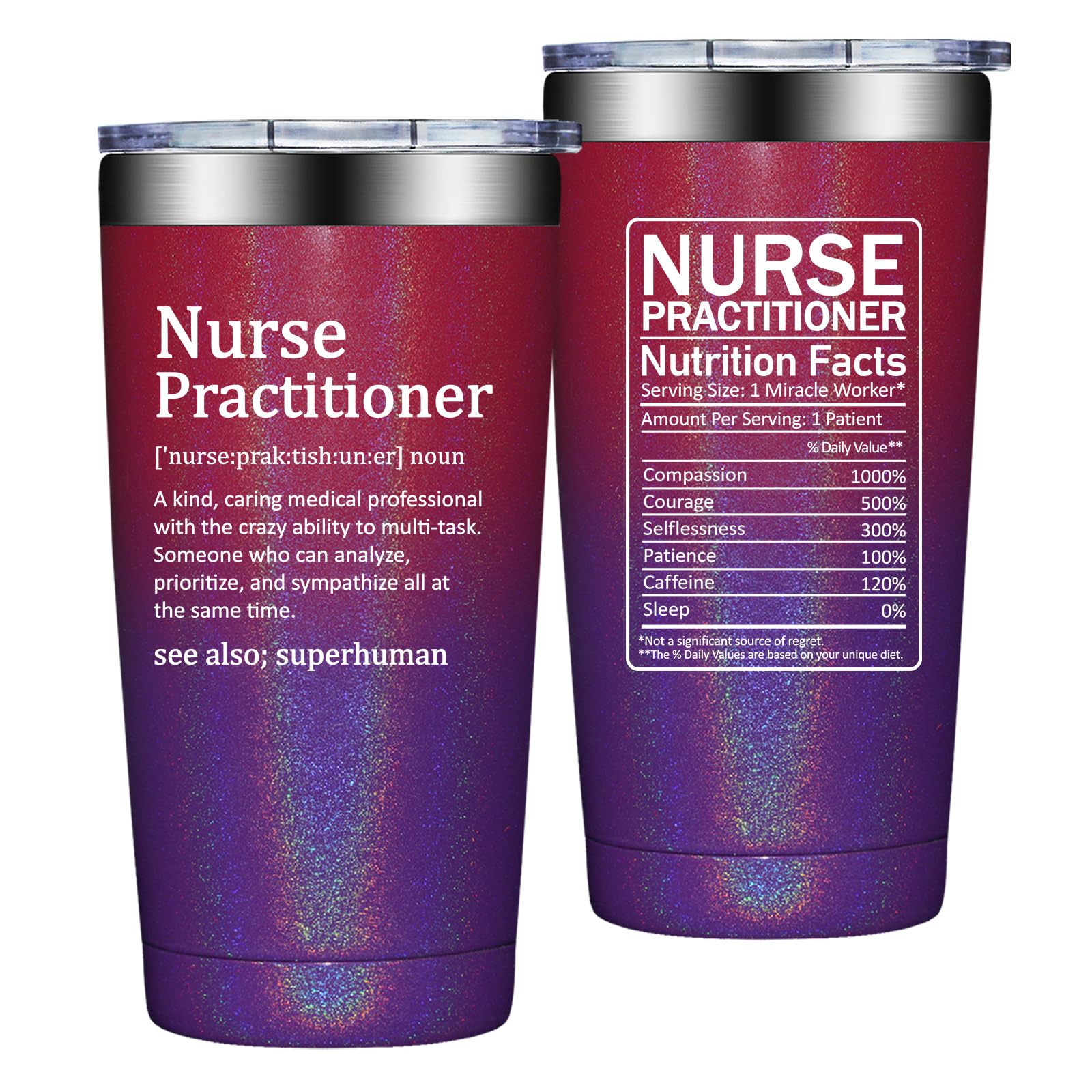 Premium 20oz Nurse Tumbler - Thoughtful Nurse Appreciation Gifts for Women, Nursing Graduation & Nurses Week Presents - Perfect for Clinical Shifts, Hospital Duty & Nursing Students - BPA-Free Insulated Travel Mug