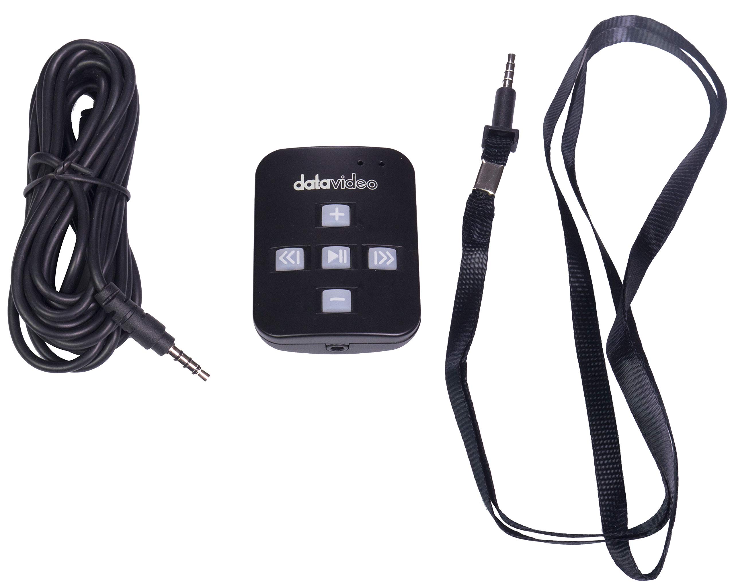 Datavideo WR-500 Bluetooth Teleprompter Remote Control - Compatible with TP-100, TP-300, TP-500, TP-600 Prompter Rigs - Perfect for Video Production, Live Streaming & Professional Presentations