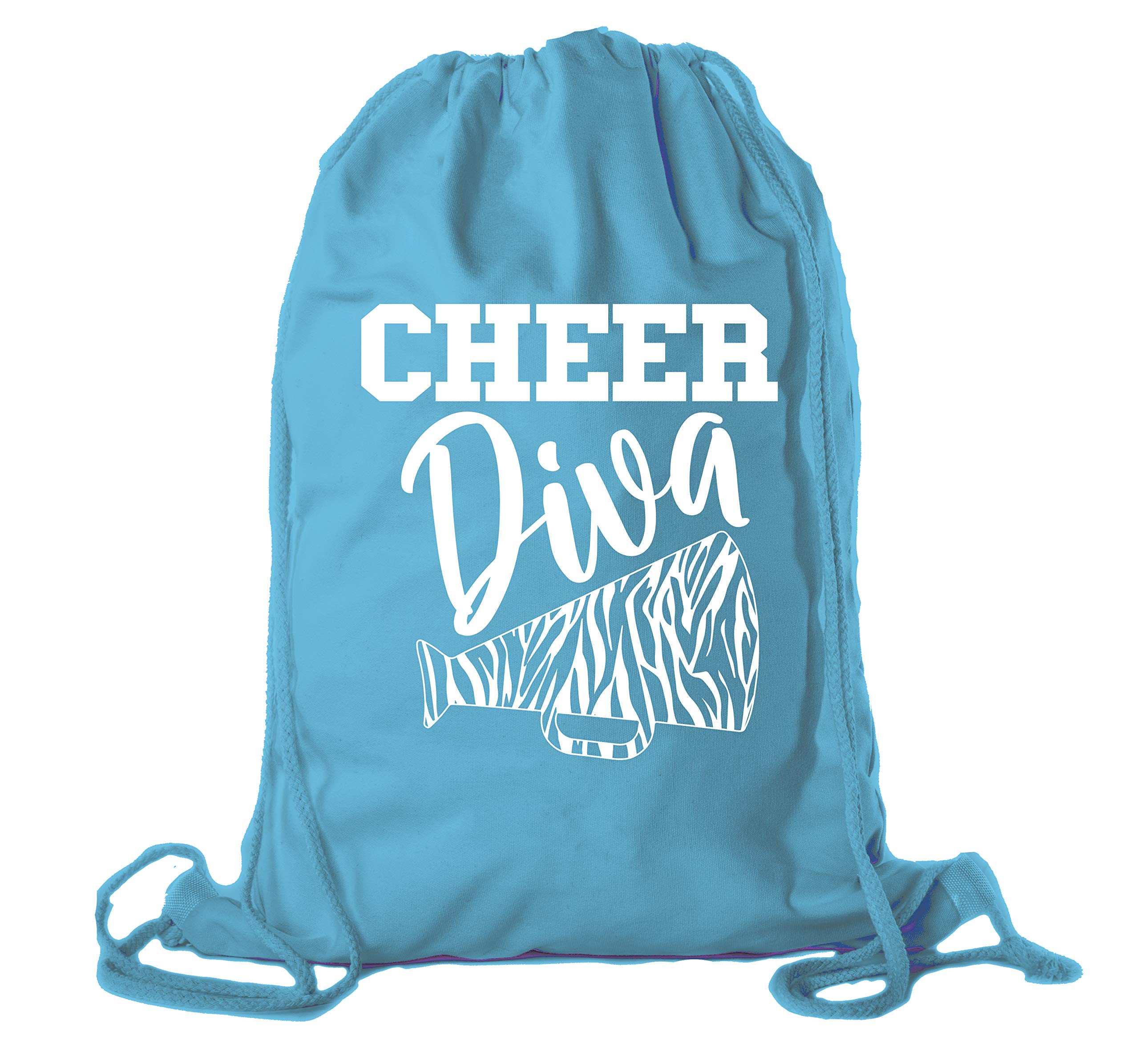 Cheerleading Backpacks for Girls - Cheer and Pom Drawstring Bags - Team Spirit Cinch Bags for Cheerleaders - Perfect for Practice, Games, and School Use
