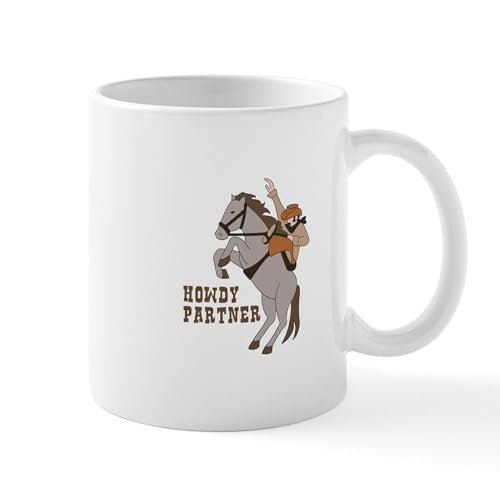 White - Howdy Partner Mugs