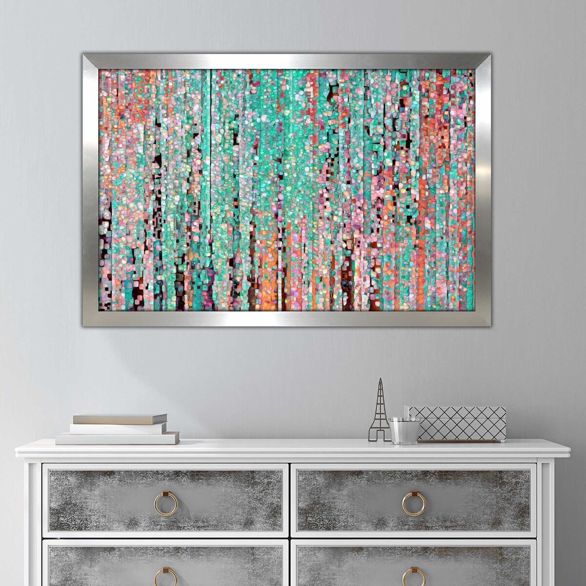 2 Corinthians 5:17 A New Creation Bible Verse Print on Acrylic - Inspirational Christian Home Decor for Wall, Office & Gift Giving