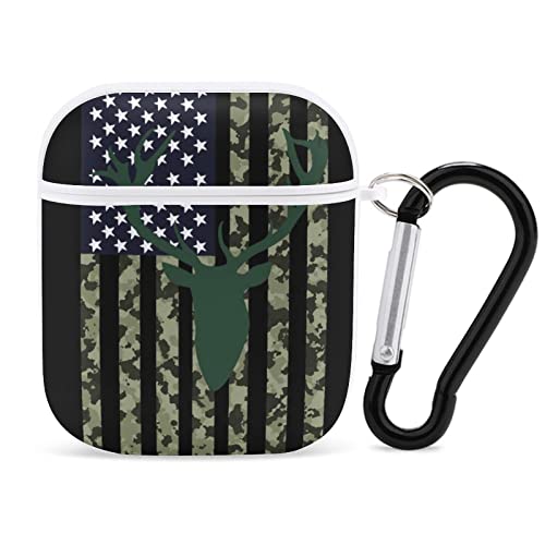 Deer Camo Camouflage American Flag Hunting (4)