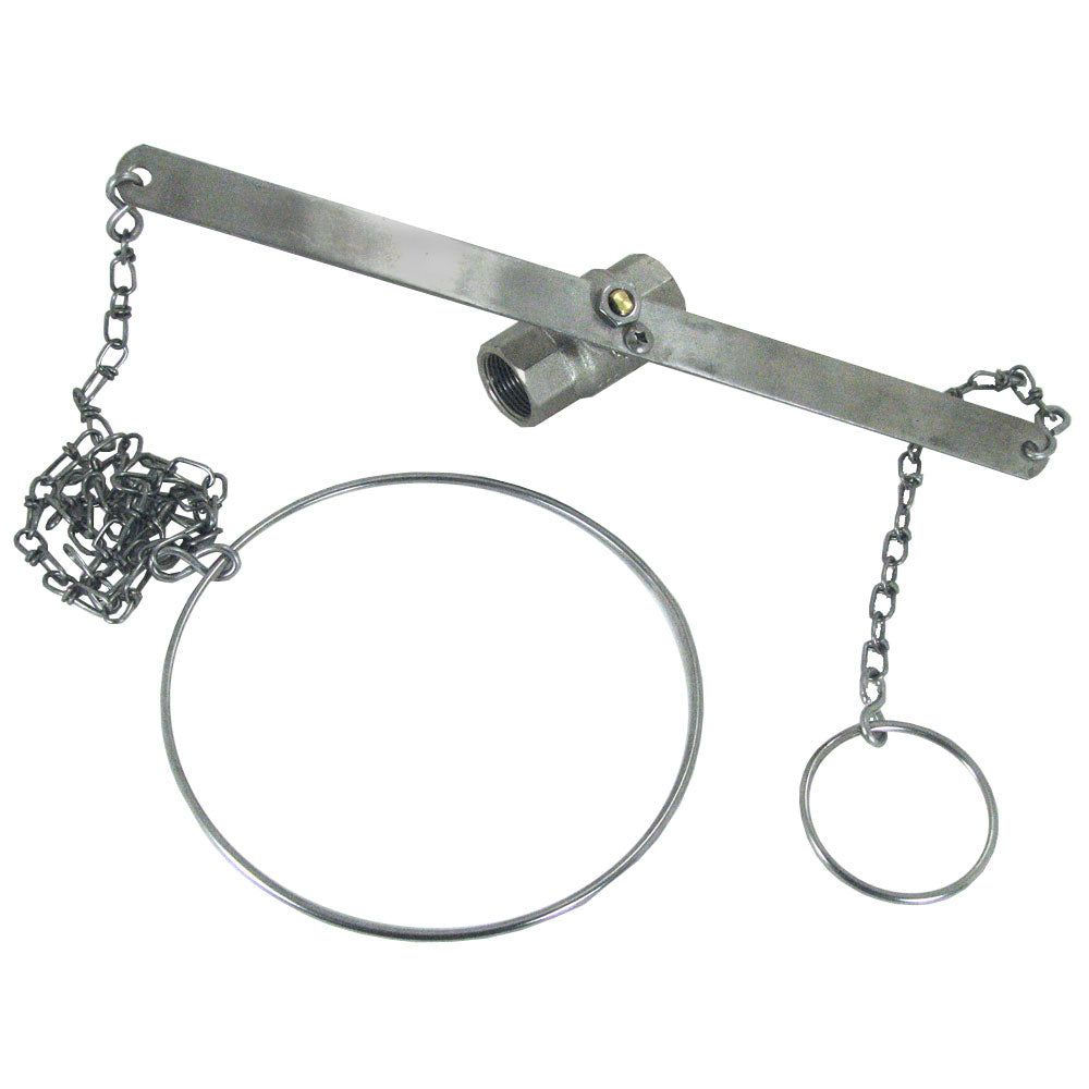 Speakman SE 911 CR Stay Open Ball Valve for Emergency Drench Showers - ANSI Z358.1 Compliant Safety Shower Valve - Perfect for Laboratories, Factories & Industrial Workplaces