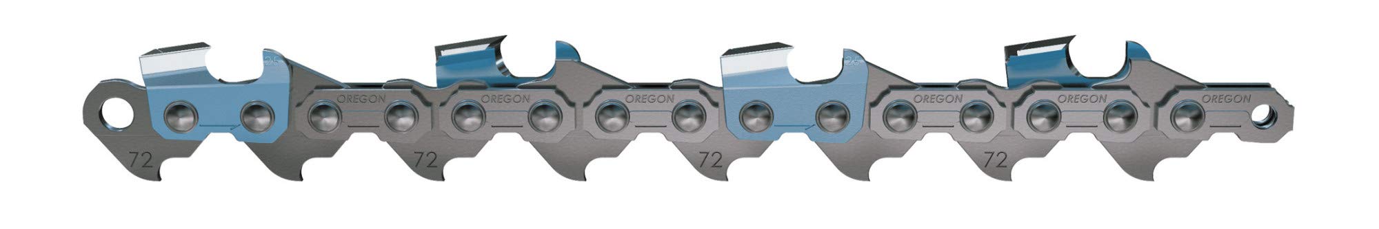 Oregon 72LPX072G 20-Inch PowerCut Saw Chain - Low-Kickback, Grey - Ideal for Cutting Firewood, Tree Pruning, and DIY Woodworking Projects