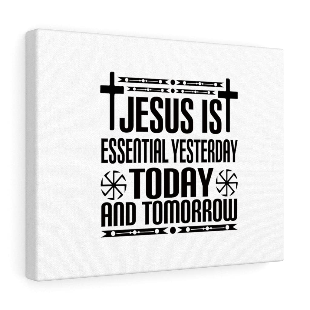 Jesus is Essential Cross Christian Wall Art - Bible Verse Print Ready to Hang - Express Your Love with Scripture Wall Decor for Home, Church & Office