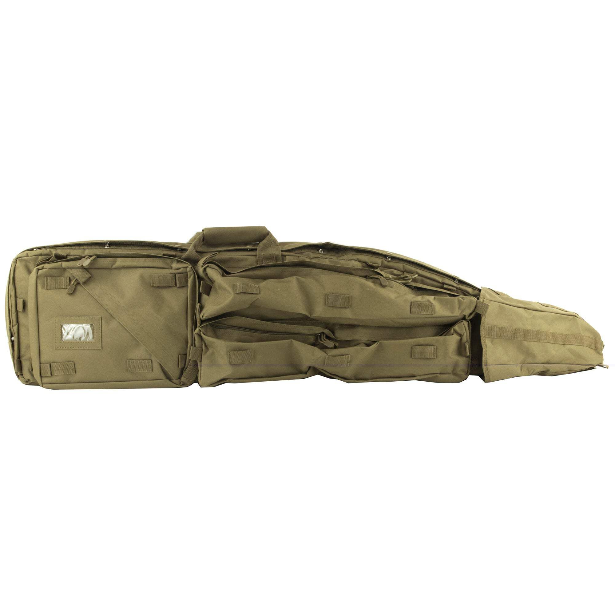 NcSTAR Safariland Drag Bag - Tactical Rifle Case for Hunting & Shooting - Durable Tan Outdoor Gear for Range & Field Use