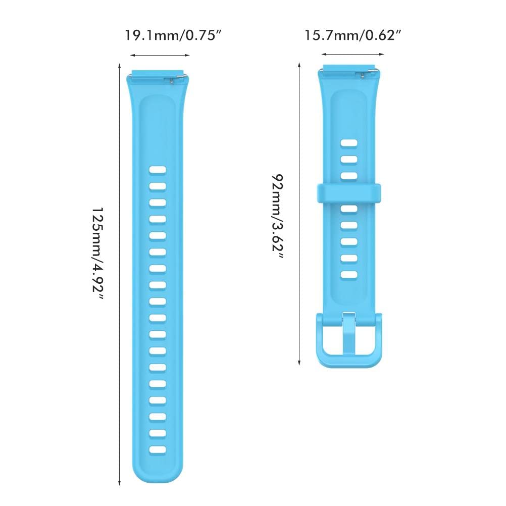 Honor Band 7 Replacement Strap - Durable TPU Smart Watch Band Compatible with Honor Band 7 - Perfect for Fitness, Running, Swimming & Daily Wear