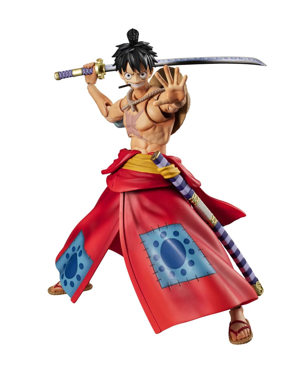 Megahouse One Piece: Luffy Taro Variable Action Hero PVC Figure - Anime Collectible for Display & Gift - Perfect for Fans, Home Decor, and Office Showcase