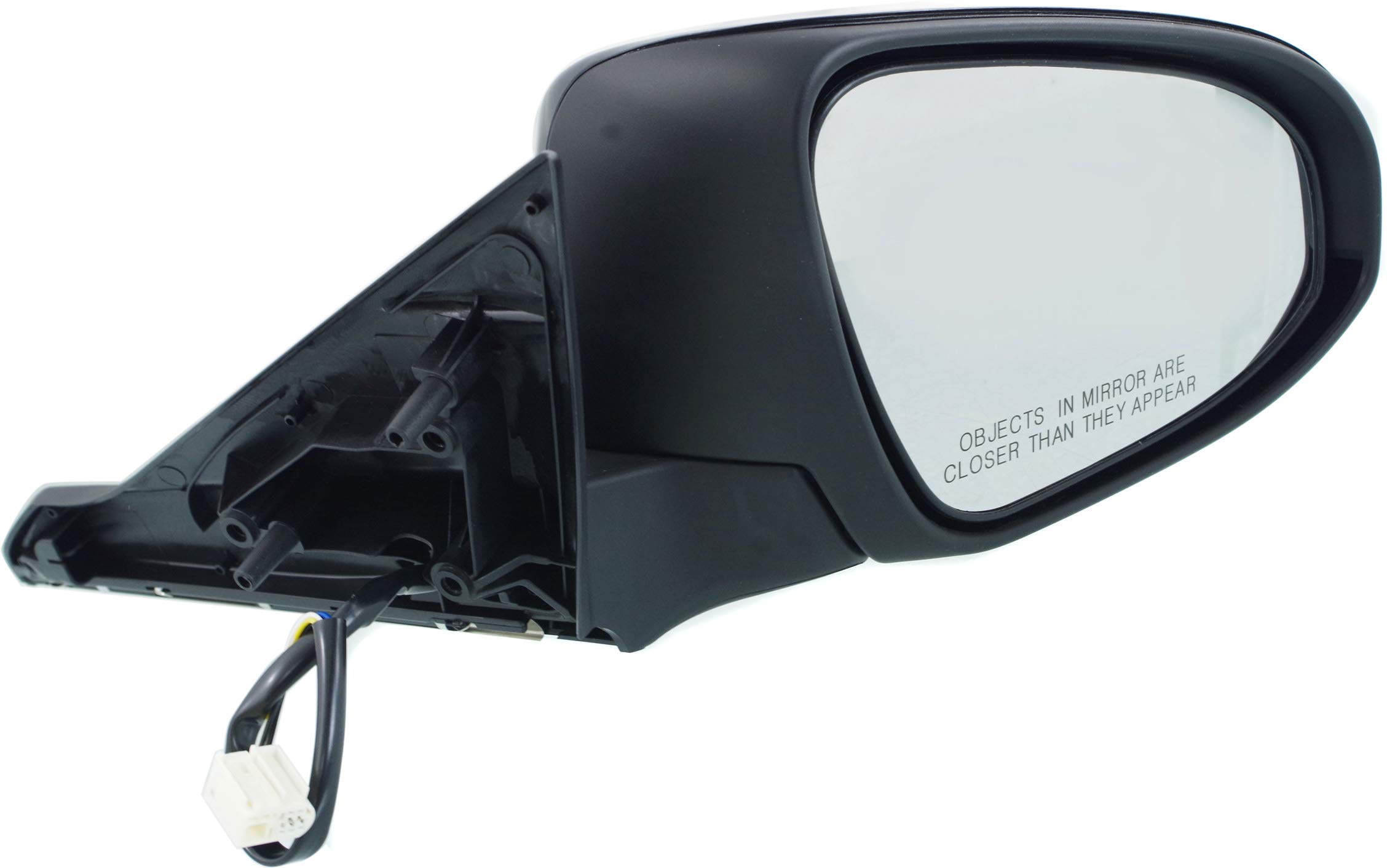 Garage-Pro Right Passenger Side Heated Power Mirror Compatible with 2015 Toyota Camry - Durable Paintable Glass Replacement for Winter Driving & Parking Safety