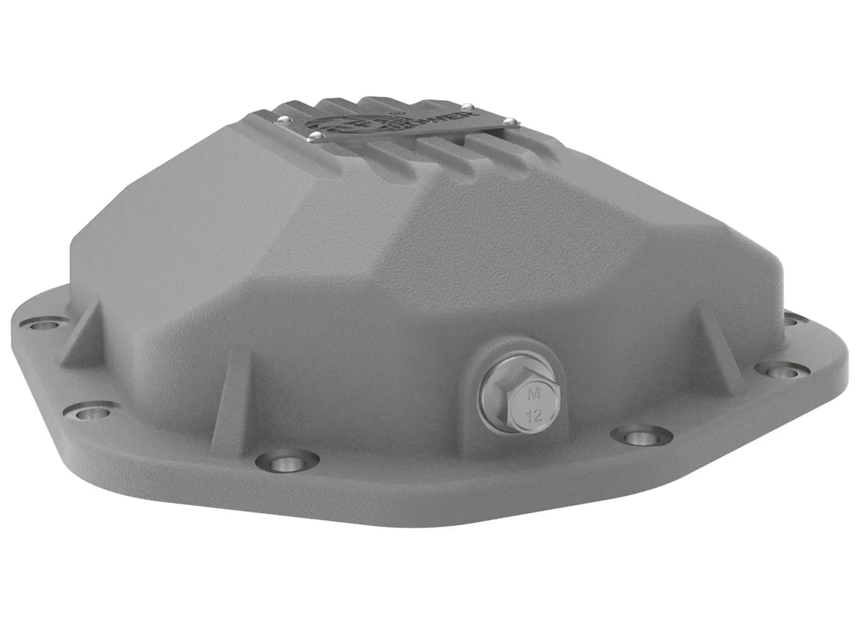 AFE Street Series Differential Cover (Raw w/Machined Fins) for Jeep Wrangler TJ & JK 1997-2018 with Dana 44 Axle - Heavy Duty Off-Road Protection for Rock Crawling & Trail Riding