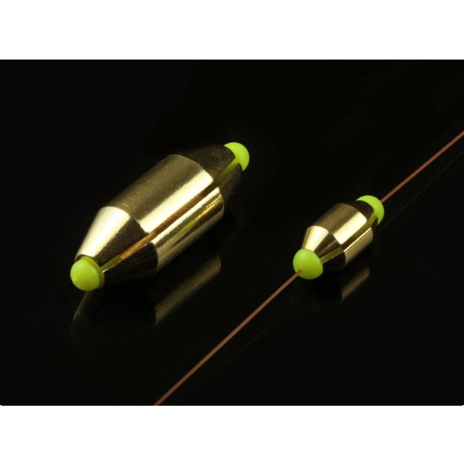 10Pcs Copper Fishing Sinkers with Weight Marks - Easy to Change Saltwater & Freshwater Sinker Weights (1.2#) - Perfect for Sea Fishing, River Angling, and Outdoor Fishing Terminal Tackle