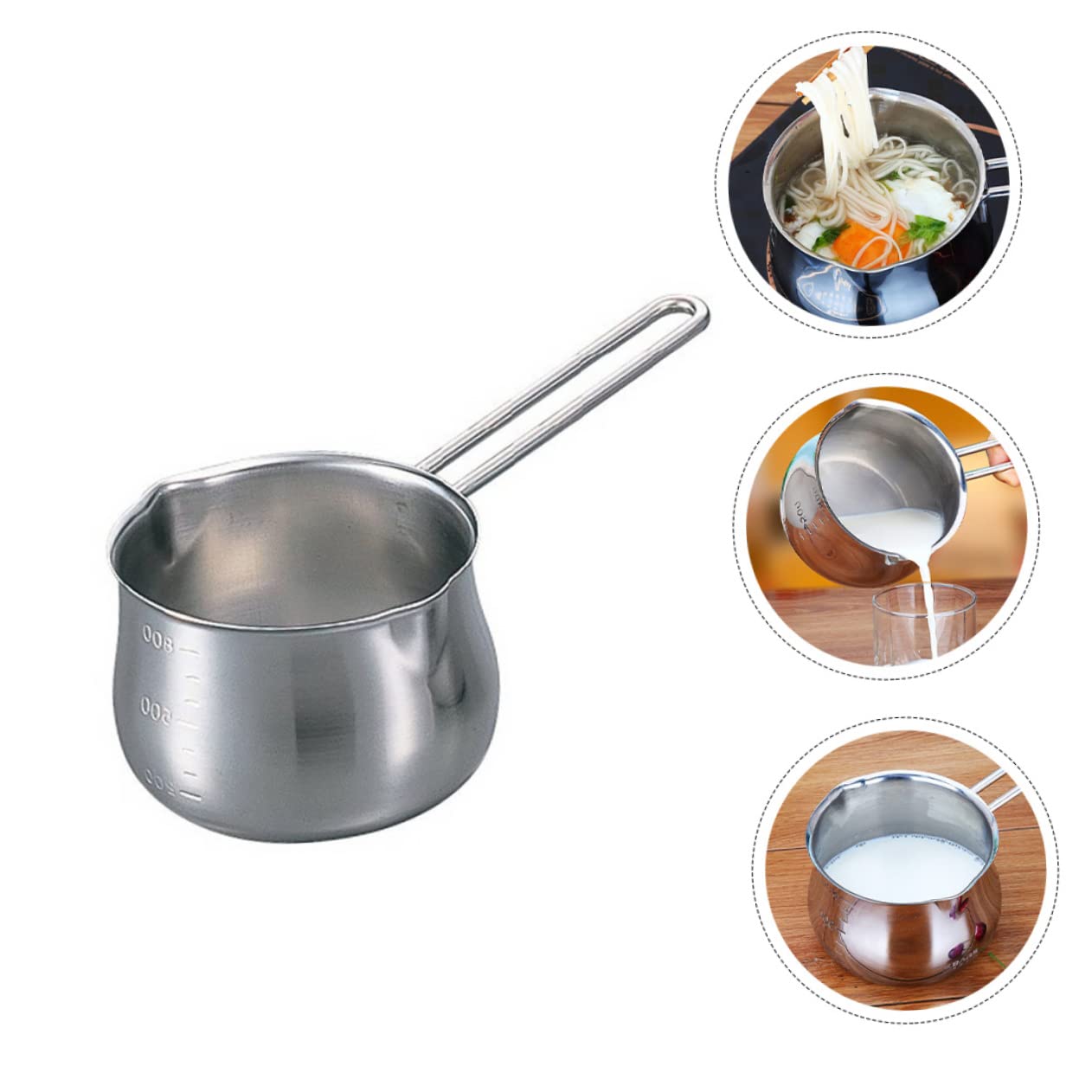 VOSAREA Electric Fondue Pot - Portable Chocolate Melter for Candy, Cheese, Butter & Caramel - Stainless Steel Dessert Maker - Perfect for Parties, Valentine's Day & Family Gatherings